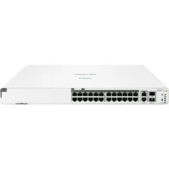 HP Enterprise Aruba Instant On - 1960 - 24G 2SFP+ 2XGT PoE+ (370W) M RM Switch