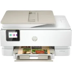 HP ENVY Inspire 7920e - All-in-One Color Inkjet Printer - Wi-Fi, ADF, Duplex, Portobello Beige, 256MB, 800MHz