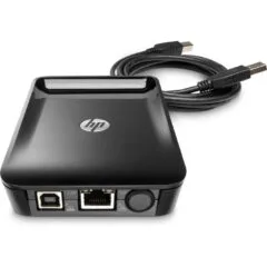 HP Jetdirect LAN Accessory - Black Ethernet Print Server Adapter