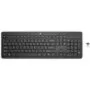 HP Keyboard 230 Wireless Keyboard USB-A Black - 230 - Black, 2.4 GHz wireless, USB-A