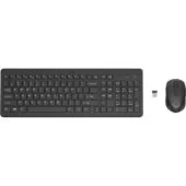 HP Keyboard-Mouse Set - 330 - Wireless Black
