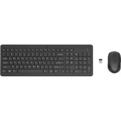 HP Keyboard-Mouse Set - 330 - Wireless Black