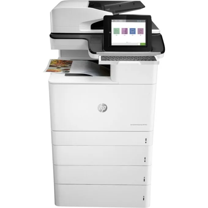 HP LaserJet Enterprise Flow M776z Color Laser MFP - M776z - Color, Laser, 2300-sheet tray, USB 2.0, LAN, Wi-Fi — image 1