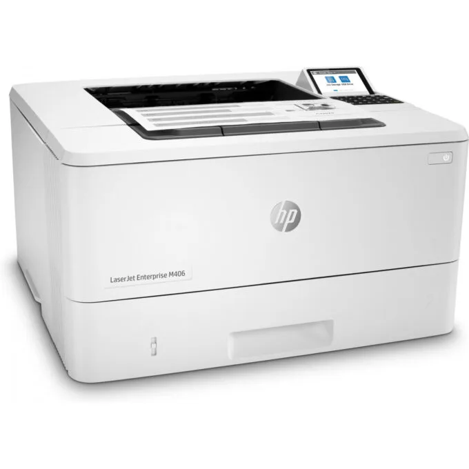 HP LaserJet Enterprise M406dn - Mono Laser Printer - White, Duplex, A4, 38 ppm, Ethernet — image 3