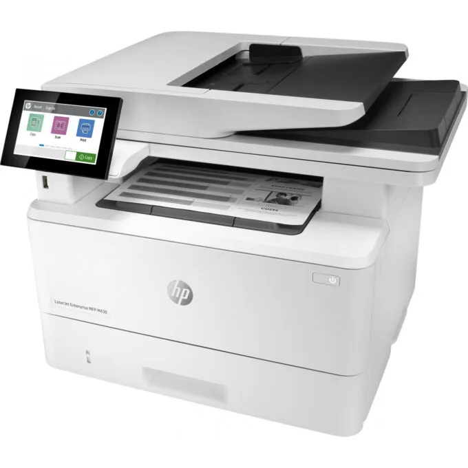 HP LaserJet Enterprise M430f - 4-in-1 Mono Laser MFP, A4, LAN, ADF, White — image 2