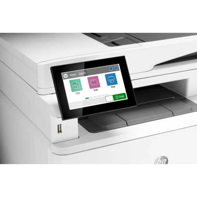 HP LaserJet Enterprise M430f - 4-in-1 Mono Laser MFP, A4, LAN, ADF, White — image 6