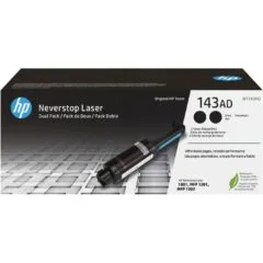 HP Neverstop Toner Reload Kit 2-Pack - 143AD - Black