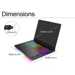 HP Omen MAX 16-ah0170ng CU7 255HX RTX5080. 64 GB DDR5. 2 TB SSD. Windows 11 Home