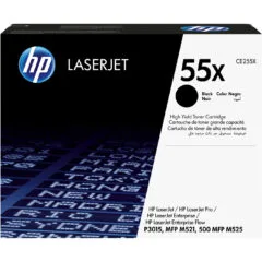 HP Original LaserJet Toner Cartridge - CE255X - Black, High Yield 12,500 pages, 1-pack