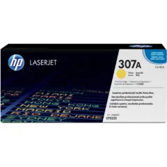 HP Original LaserJet Toner Cartridge - CE742A (307A) - Yellow, Standard Yield 7,300 Pages, 1-Pack