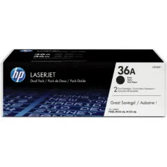 HP Original LaserJet Toner CB436AD - Black, Standard Yield