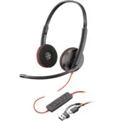 HP Poly Blackwire C3210 Monaural USB-C Headset - C3210 - Black
