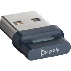 HP Poly BT700 USB-A Bluetooth Adapter - BT700 - Black, USB-A, Bluetooth 5.1