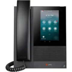 HP Poly CCX 400 IP Desk Phone - CCX 400 - Black, 24 lines, 5" LCD, PoE