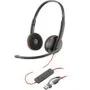 HP Poly Headset C3220 Black Over-ear USB-C Stereo