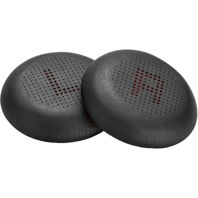HP Poly Leatherette Ear Cushions for Voyager - 4320 - Black, 2-Piece Set — image 1