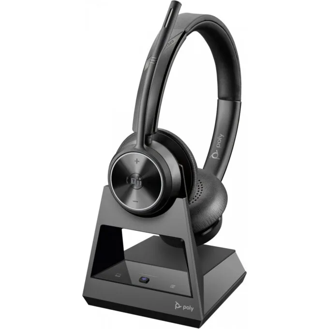 HP Poly Savi 7320 Office Stereo USB-A - 7320 - Black, Wireless DECT — image 1