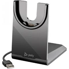 HP Poly USB-A Charging Stand - Voyager Focus 2 - Black
