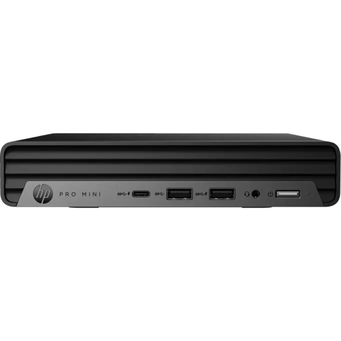 HP Pro Mini 400 G9 - i3-13100T - Black, 16 GB DDR4, 256 GB SSD, Windows 10 Pro — image 1