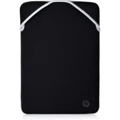 HP Reversible Protective Sleeve - 2F2K5AA - Black-Silver, 15.6" laptop sleeve