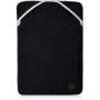HP Reversible Protective Sleeve - 2F2K5AA - Black-Silver, 15.6" laptop sleeve