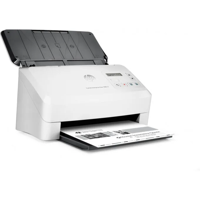 HP ScanJet Enterprise Flow 7000 s3 - Sheet-fed Duplex ADF Scanner, White, 75 ppm, 600x600 DPI, A4 — image 3