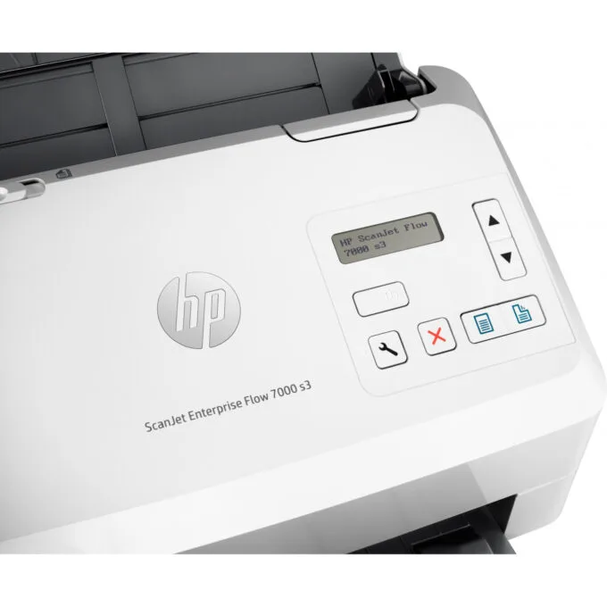 HP ScanJet Enterprise Flow 7000 s3 - Sheet-fed Duplex ADF Scanner, White, 75 ppm, 600x600 DPI, A4 — image 7