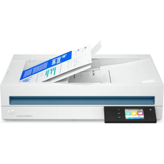 HP ScanJet Pro N4600 - N4600 - Flatbed scanner with ADF 40, USB 3.0, Ethernet, WLAN — image 2