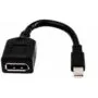 HP Single miniDP-to-DP Adapter Cable - Black
