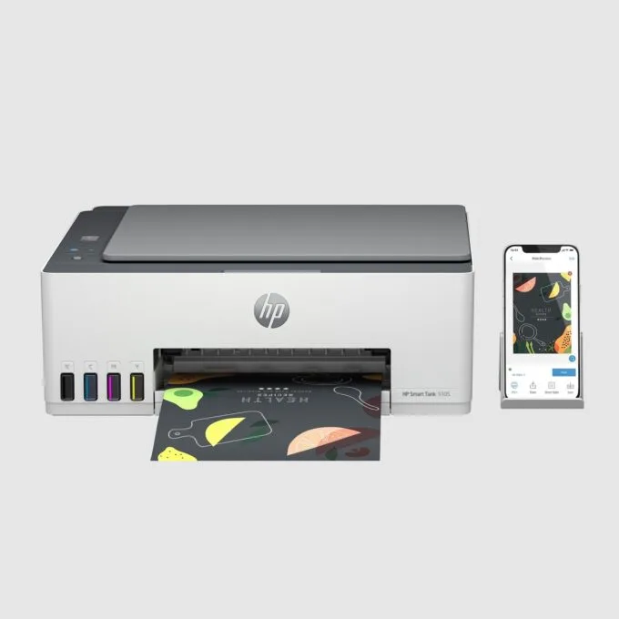 HP Smart Tank 5105 - 5105 - Color Ink Tank Multifunction Printer - A4, Wi-Fi, USB — image 9