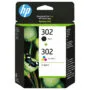 HP Tinte 302 X4D37AE 2er Pack Schwarz Color