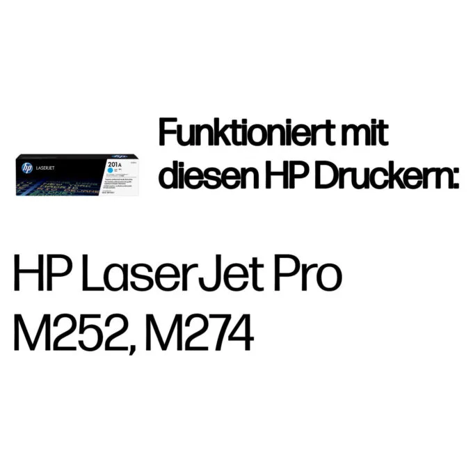 HP Toner 201A CF401A Cyan bis zu 1.330 Seiten ISO IEC 19798 — image 2
