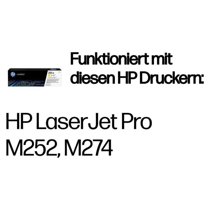HP Toner 201A CF402A Gelb bis zu 1.330 Seiten ISO IEC 19798 — image 2