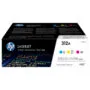HP Toner 312A CF440AM Multipack 3er C M Y