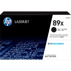 HP Toner 89X (CF289X) - Original High-Yield Black Toner, 10,000-page Yield