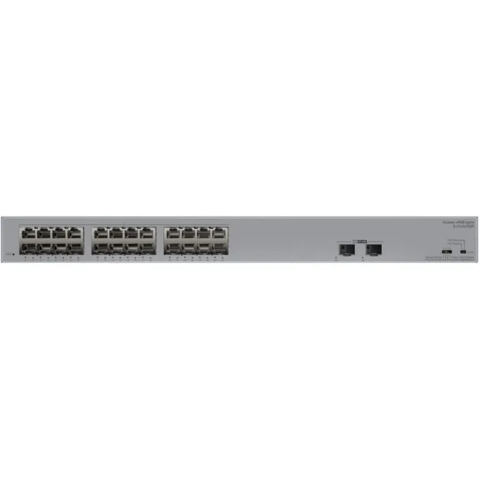Huawei eKit Switch S110-24LP2SR - S110-24LP2SR - 24-Port PoE Gigabit Switch, Rackmount — image 1