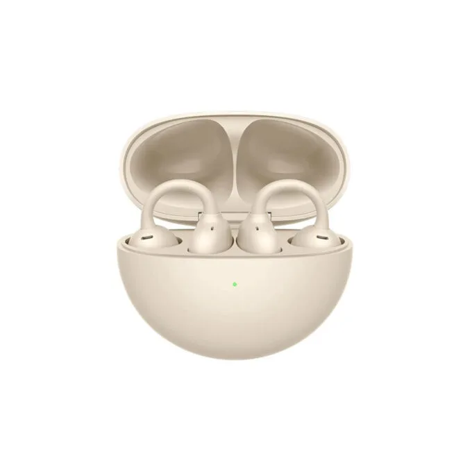 Huawei FreeClip - Beige - Compact Clip-On Wireless Earbuds, Lightweight — image 1