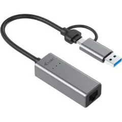 I-TEC USB-C 2.5Gbps LAN Adapter - Compact Plug-and-Play Ethernet