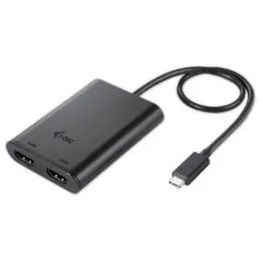 I-TEC USB-C 4K Dual HDMI Adapter - 4K60Hz on both ports, PD passthrough, Plug-and-play