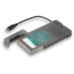 I-TEC USB-C External Case 2.5in - Aluminum enclosure for 2.5in drives