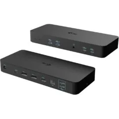 I-TEC USB-C Intelligent Triple Display Docking Station - Black - 1x HDMI, 2x DP, 1x GLAN, 2x USB-C Gen2