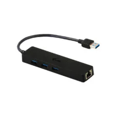 i-tec USB-C Slim Hub - 3-Port with Gigabit Ethernet Adapter - Compact Aluminum USB-C Adapter