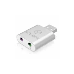 IB-AC527 SOUNDCARD USB 2.0 ADAPTER TO EARPHONE & MIC ICYBOX