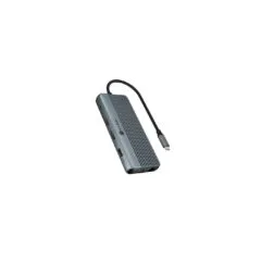 IB-DK4062-CPD ICY BOX 12-in-1 USB-C Dock Triple Video PD100W
