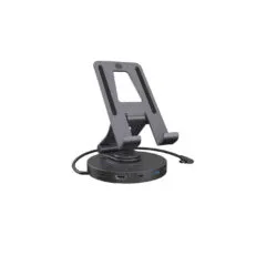 IB-TH100-DK SWIVEL STAND FOR TABLET AND SMARTPHONE WITH DOCKINGSTATION ICYBOX