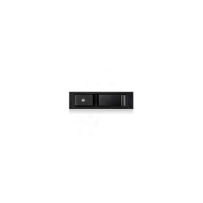 ICY BOX IB-158SK-B Carrier Panel 5.25 to 3.5 SATA/SAS, Trayless EasySwap, Black Aluminium — image 3