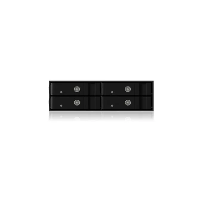 ICY BOX - IB-2240SSK - Backplane f. 4x, Black, Aluminium — image 4