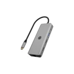 ICY BOX IB-DK4012-CPD USB-C 9-in-1 PD 100W Dock - Anthracite/Black