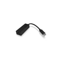 ICY BOX IB-LAN100-C3 USB-C to Gigabit LAN (ST-BU) Adapter - IB-LAN100-C3 - Color Black