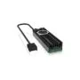 ICY BOX IB-M2HSF-703 M.2 SSD Heatsink w/ 20mm Fan 10000 RPM - Black